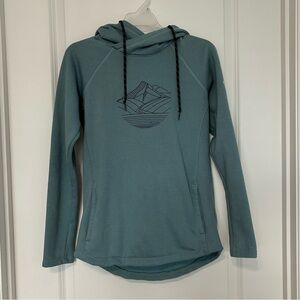 Columbia Soft Blue Hoodie Jacket Women’s XS
